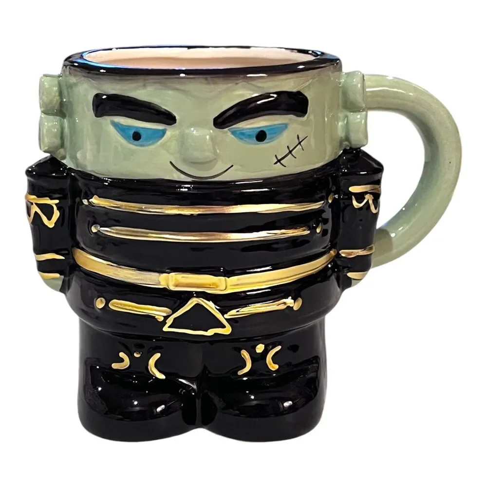 Transpac Ceramic 18oz Frankenstein Nutcracker Coffee Mug